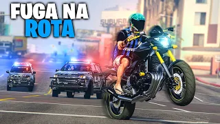 RECUPEREI A HORNET E DEI FUGA NOS POLICIA - GTA V MODS