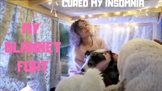 MY BLANKET FORT BED