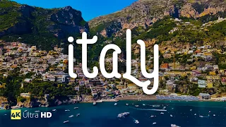 Cinematic Italy in 4K UHD - Relaxing Music & Video - Calm Music with Beautiful Nature