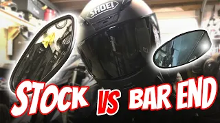 Are Bar End Mirrors Safe? Too Small? | Install and Review | FENRIR Motorcycle Bar End Mirrors