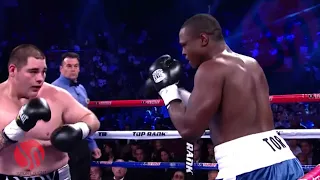 Knockdown! Andy Ruiz vs Tor Hammer Full HD fight| Latest Boxing Highlights (USA vs USA) is he tired?