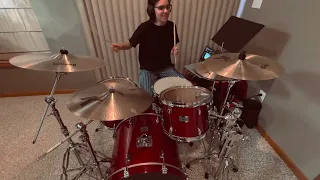 After the Earthquake by Alvvays - drum cover!