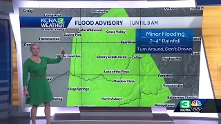 Northern California Winter Storm Impacts | Feb. 5 flood advisory