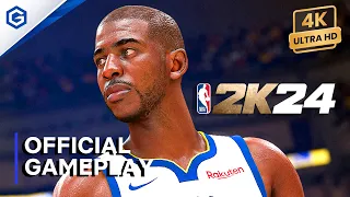NBA 2K24 (PS5) GAMEPLAY - WARRIORS vs SUNS [4K UHD]