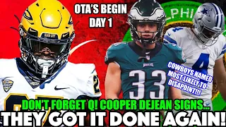 🚨DONE! Cooper DeJean SIGNS! Mitchell Next?💥Cowboys NAMED Most LIKELY To Disappoint | 💎 OTA's BEGIN!