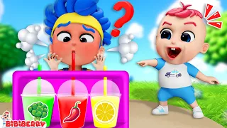 Flavour Song 😋 Toys Are Not On The Menu | Kids Songs | Bibiberry Nursery Rhymes For Kids