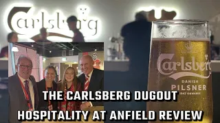 The Carlsberg Dugout at Anfield - Liverpool FC Matchday Hospitality Review + A LFC GIVEAWAY!