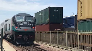 HORNSHOW AND TRAIN MEET - Amtrak, Metrolink, and BNSF Intermodal Train!! 7/18/2021 @ Fullerton