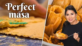 HOW TO MAKE PERFECT MASA FOR TAMALES: You'll Never Buy Prepared Masa Again After This Easy Recipe