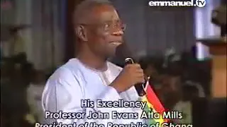 The late prof. John Evans Atta Mills