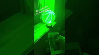 Got a really cool bball lamp! Rate it out of 10 in comments. #fyp #viral #basketball