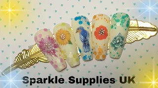 Sparkle Supplies UK | floral and glitters design