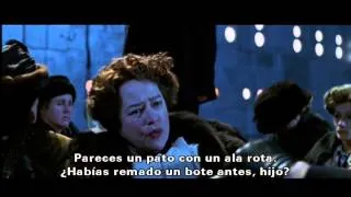 TITANIC   escena 14 eliminada "la escuela de remo de molly brown"