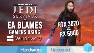 Star Wars Jedi: Survivor Benchmark: 8GB vs. 16GB VRAM, EA Says Gamers Using Wrong Windows