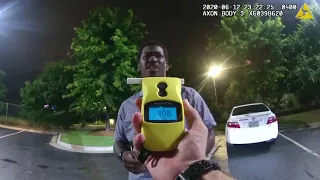 Rayshard Brooks shooting: Police bodycam footage in Wendy's parking lot