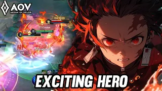 YAN/TANJIRO GAMEPLAY | A FUN HERO TO FIGHT - ARENA OF VALOR