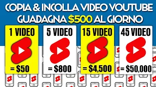 500€ al GIORNO attraverso gli YouTube Shorts ( guida step by step )