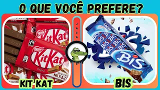 O QUE VOCÊ PREFERE? EDIÇÃO: Doces😋😜| Qual doce🍩 você prefere?