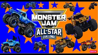 Monster Jam All Star Challenge racing Saturday