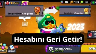 Kayıp, Çalınan Hesap Nasıl Kurtarılır?|2023|3 dakikada Kurtar!🤩|#keşfet #brawlstars