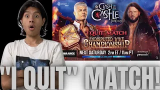 Cody Rhodes Announces I Quit Match vs. AJ Styles! | SmackDown 06/07/24 | (Reaction)