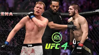 UFC4 Khabib vs Alexander Volkov EA Sports UFC 4 PS5