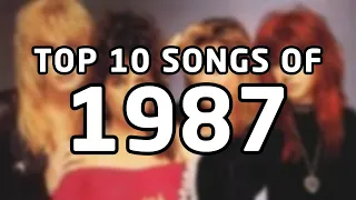 Top 10 songs of 1987