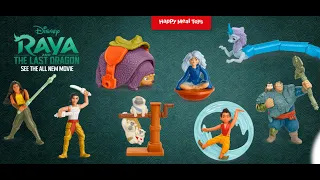 Disney Raya and The Last Dragon Mcdonald's Happy Meal Toys are Here! March 2021!