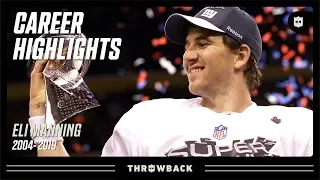 Eli "Eazy E" Manning's CLUTCH Career Highlights! | NFL Legends