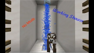 Working shower. *No Mods*.