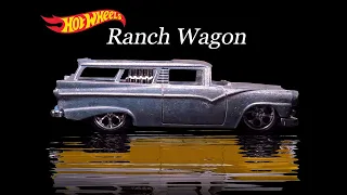 Painting Hot Wheels -  56 Ford Ranch Wagon