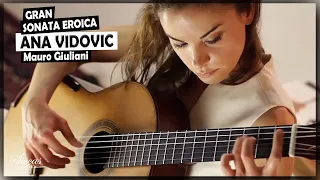 Ana Vidovic plays Gran Sonata Eroica Op. 150 by Mauro Giuliani | @SiccasGuitars