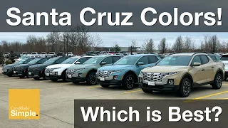 EVERY 2023 Hyundai Santa Cruz Exterior Color Compared!