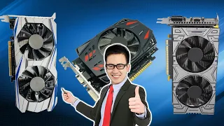 Палёные GTX1050Ti с Aliexpress - забирай свою!))