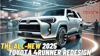 New 2025 Toyota 4Runner Hybrid Redesign Official Reveal | The Future of Off-Roading is Here!