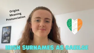 How do IRISH SURNAMES work? 🇮🇪