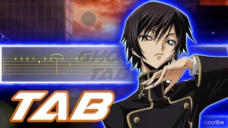 Code Geass - Opening Colors (Guitar Tab 譜 Tutorial)