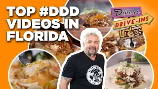 Top 5 #DDD Videos in Florida with Guy Fieri | Diners, Drive-Ins and Dives | Food Network