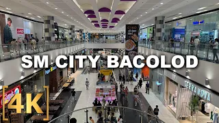 The Supermall in the Visayas Region! SM City Bacolod Full Walking Tour | 4K | Philippines