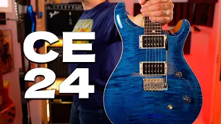 one of the finest guitars I've ever owned - PRS CE 24 Blue Matteo
