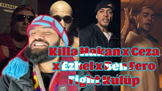 494 🇹🇷| Killa Hakan & Ceza & Ezhel & Ben Fero - Fight Kulüp | TURKISH RAP REACTION W/ENGLISH LYRICS!