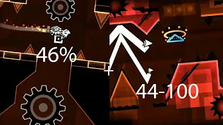 [Mobile] Napalm 46% + 44-100 (Extreme Demon) | Progress #1