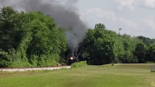 Doubleheader Steam Engines 4501 and 630