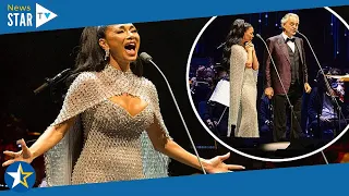 Nicole Scherzinger takes to the stage with Andrea Bocelli at London's O2 arena7 269389
