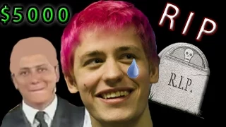 Sodapoppin loses $5000 at blackjack