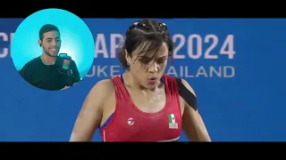 weightlifting world cup 59kg mujeres-  resumen