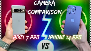 Pixel 7 Pro vs iPhone 14 Pro Camera Comparison! WOW!