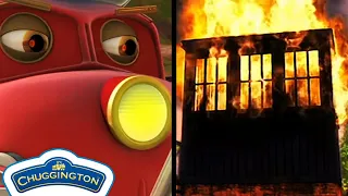 FIRE! FIRE! FIRE! WILSON PUTS OUT A BLAZING FIRE! | Chuggington | Free Kids Shows