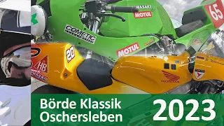 Börde Klassik, Oschersleben 2023 - classic motorcycle racing in Germany