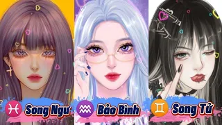 Tik Tok | 12 Cung Hoàng Đạo 💙💖 Top Các Cung Xinh Đẹp Tài Giỏi Ai Cũng Mơ Ước | P.41